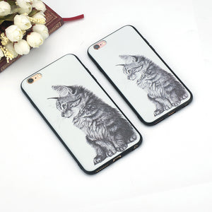 iPhone Case Pets Soft Silicone