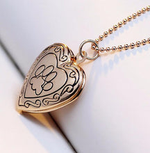 Necklace Photo Memory Pet Paw